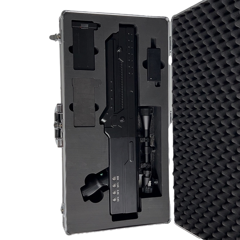 兰州手持便携式枪型低空防御反制四通道B型